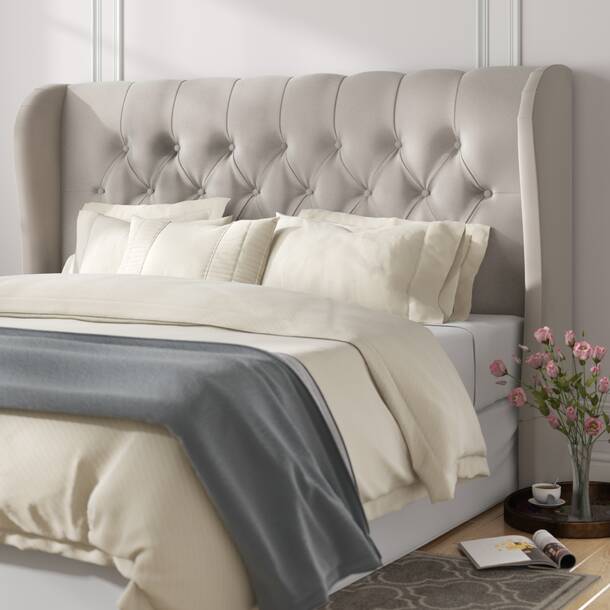 Wayfair Custom Upholstery™ Elsa Upholstered Headboard & Reviews | Wayfair